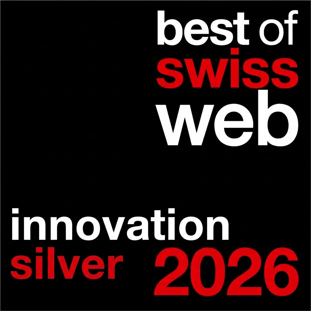 Best of Swiss Web 2026 Innovation Silver Award