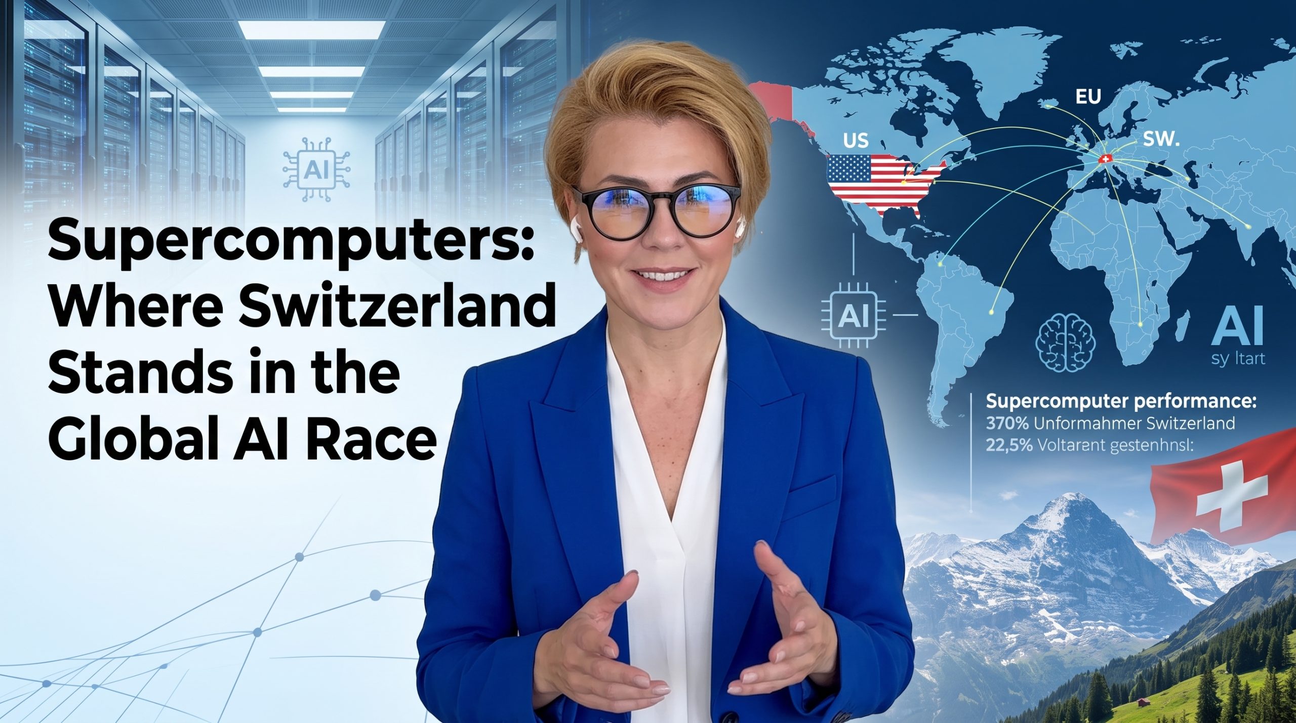 Supercomputers: where Switzerland stands in the Global AI Race